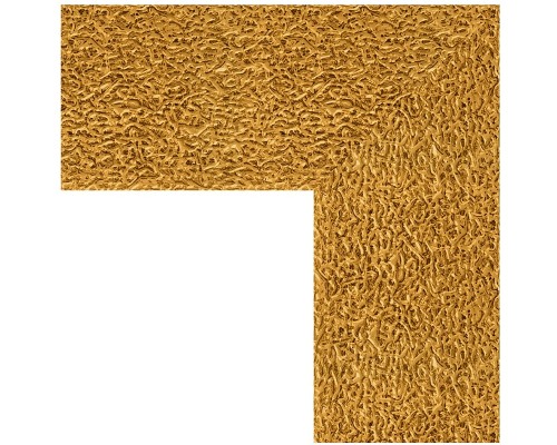 Зеркало Evoform Definite 100х80 BY 3278 в багетной раме - Чеканка золотая 90 мм