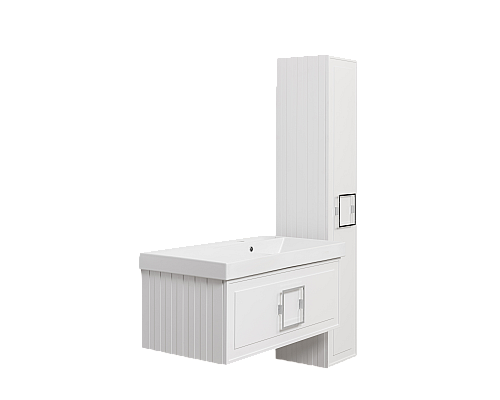 Тумба под раковину La Fenice Cubo Bianca белый 90