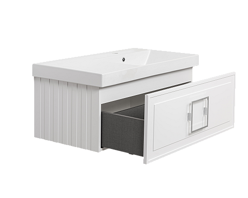 Тумба под раковину La Fenice Cubo Bianca белый 90