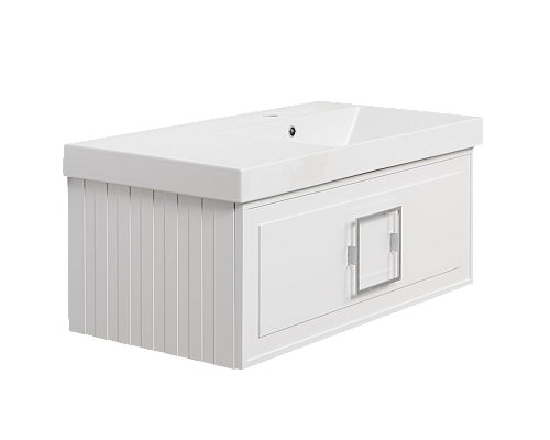 Тумба под раковину La Fenice Cubo Bianca белый 90