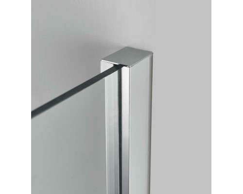 Душевой уголок Vincea Alpha 130x80 VSR-3AL8013CL профиль Хром стекло прозрачное