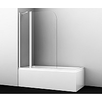 Стеклянная шторка на ванну WasserKRAFT Fixed 35P02-110W