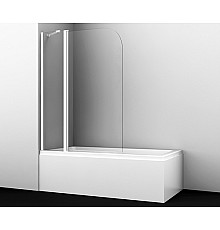 Стеклянная шторка на ванну WasserKRAFT Fixed 35P02-110W