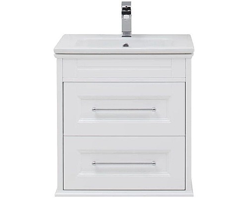 Тумба под раковину Aquanet Бостон 60 209679 подвесная Белый матовый
