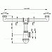 Сифон для кухонной мойки Alcaplast A448-DN50/40 Белый