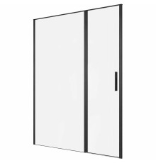 Душевая дверь Allen Brau Priority 160 3.31039.BBA профиль Черный браш стекло прозрачное