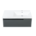 Тумба под раковину La Fenice Elba Grigio серый 90