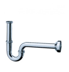 Сифон для раковины Hansgrohe трубчатый, хром