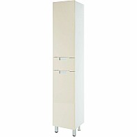 Шкаф пенал Bellezza Пегас 35 L 4620404712079 Бежевый Белый