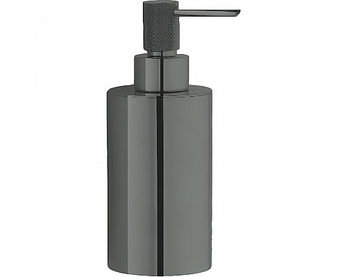 Дозатор для жидкого мыла Boheme Uno 10980-SGM Антрацит глянец