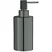 Дозатор для жидкого мыла Boheme Uno 10980-SGM Антрацит глянец