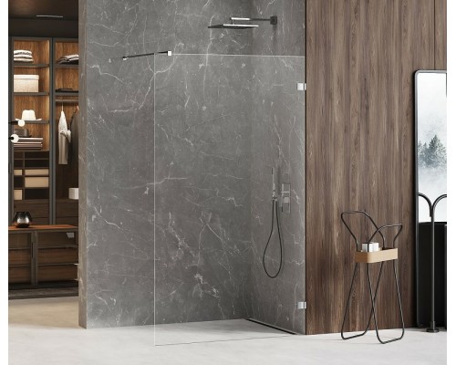 Душевое ограждение NEW TRENDY AVEXA 140x200 (хром)