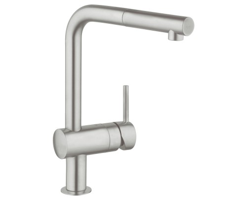 Смеситель Grohe однорычажный для мойки с выдвижнымом