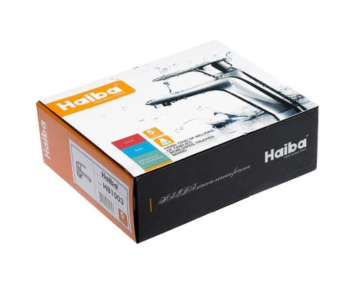 Смеситель для раковины Haiba HB1003 Хром