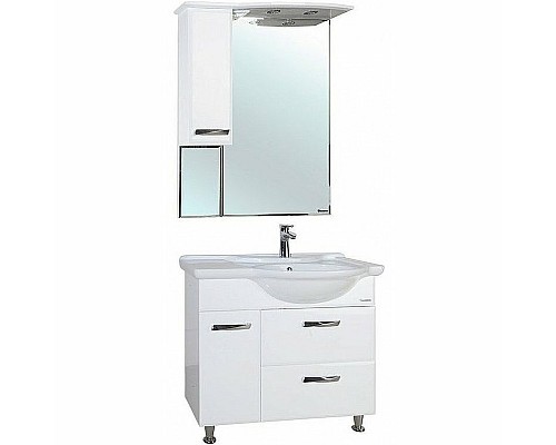 Шкаф пенал Bellezza Балтика 35 4628904090017 Белый