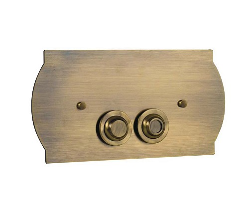 Кнопка для инсталляции латунь Boheme 651 бронза