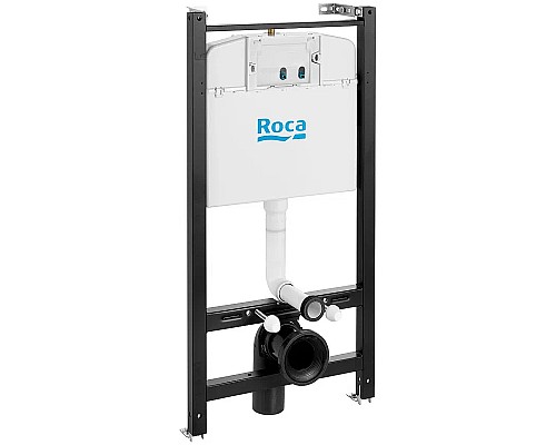 Комплект унитаза с инсталляцией Roca Mateo 893100010 с сиденьем Микролифт и клавишей смыва