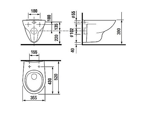 Комплект унитаза с инсталляцией Roca Mateo 893100010 с сиденьем Микролифт и клавишей смыва