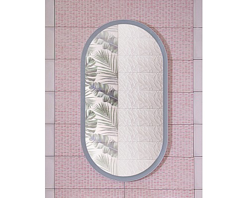 Зеркало Бриклаер Вега 55 4627125415715 с подсветкой с сенсорным выключателем и подогревом