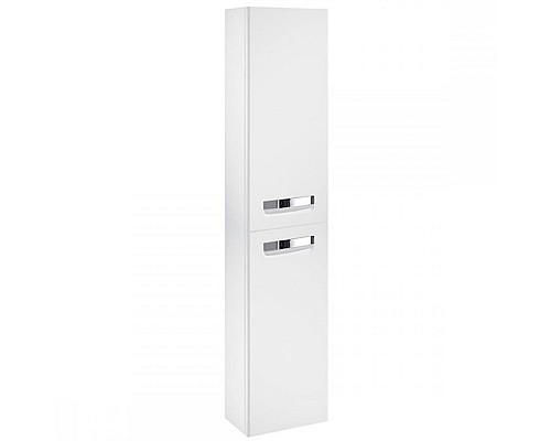 Шкаф пенал Roca The Gap 35 ZRU9302884 L подвесной Белый глянцевый