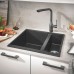 Кухонная мойка Grohe K500 56 Черный гранит