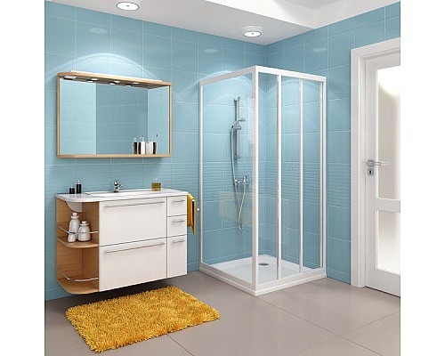 Неподвижная стенка Ravak Supernova 94030102Z1 75 белый прозрачный