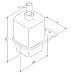 Диспенсер для жидкого мыла AM.PM Inspire 2.0 A50A36900 158 мм