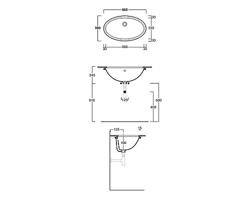 Раковина Simas Spazio LFT 66 LFT74bi Белая