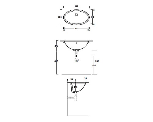 Раковина Simas Spazio LFT 66 LFT74bi Белая