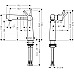 Смеситель для раковины Hansgrohe Talis S 72116000 Хром