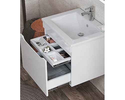 Тумба под раковину Vigo Grani 60 tp.GRI.ELI.60.1Y подвесная Белая