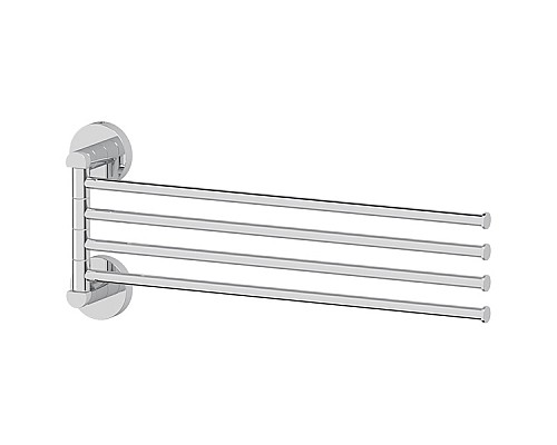 Держатель полотенец поворотный четверной (хром) Artwelle HAR 025 40 см
