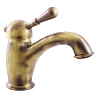 Смеситель для раковины Rav Slezak Labe Mosaz (L026.5SM) бронза