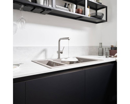 Смеситель для кухни Hansgrohe Talis M54 Сталь