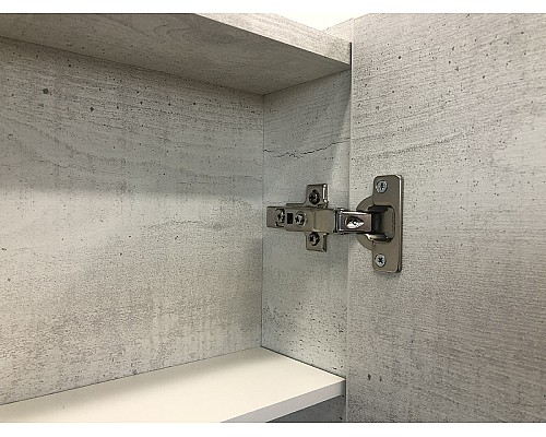 Зеркальный шкаф Comforty Прага 60 00004147599 Дуб белый