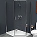 Душевой уголок BelBagno Uno 100х80 UNO-195-PH-1-100/80-C-Cr Хром