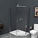 Душевой уголок BelBagno Uno 100х80 UNO-195-PH-1-100/80-C-Cr Хром