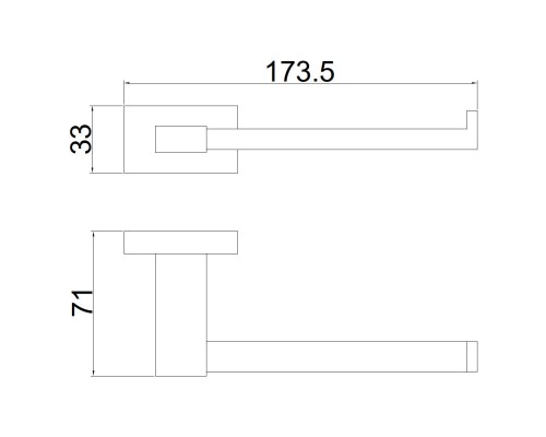 Держатель туалетной бумаги Belz B902 B90203-2 Хром