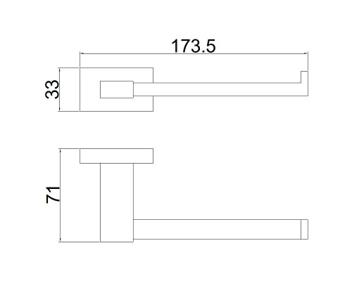 Держатель туалетной бумаги Belz B902 B90203-2 Хром