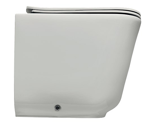 Крышка-сиденье Kerasan Tribeca 519130 с микролифтом, белый матовый