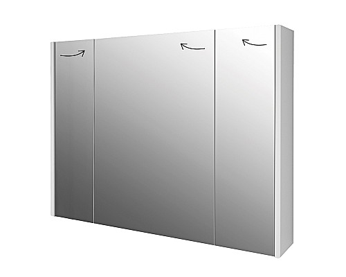 Зеркальный шкаф Dreja Prime 90 99.9306 Белый