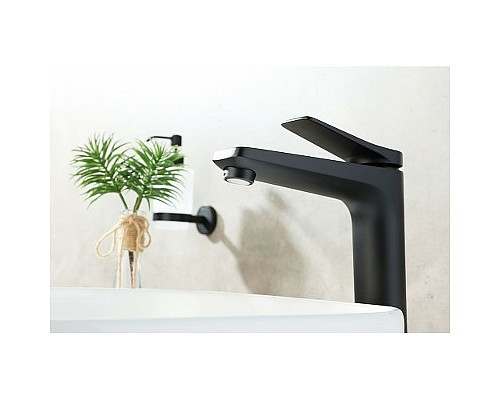 Смеситель для раковины Lemark Bronx LM3709BL Черный