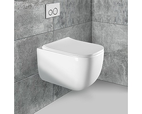 Унитаз Vincea Form VT1-35 подвесной с сиденьем Микролифт