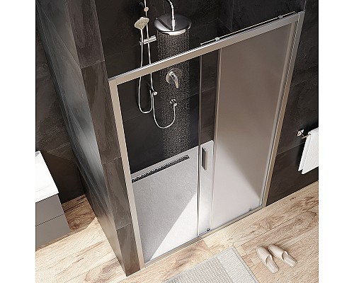 Душевая дверь AM.PM Gem 120 W90G-120-1-195MM Хром матовый