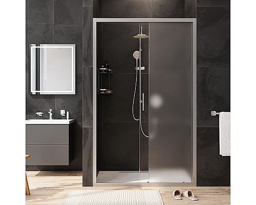 Душевая дверь AM.PM Gem 120 W90G-120-1-195MM Хром матовый