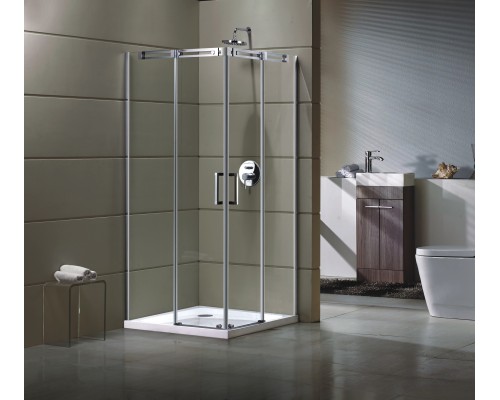 Душевой уголок Grossman GR-3120L Galaxy 120x80 прямоугольник двери раздвижные