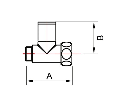 ВЕНТИЛЬ ЗАПОРНЫЙ ПРЯМОЙ КОЛП 1" x 1/2" г/ш SMT8831SCH0410/2
