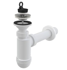 Сифон для раковины Alcaplast (A410) Белый
