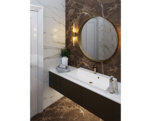 Раковина Paola Alba 80 Белая глянцевая