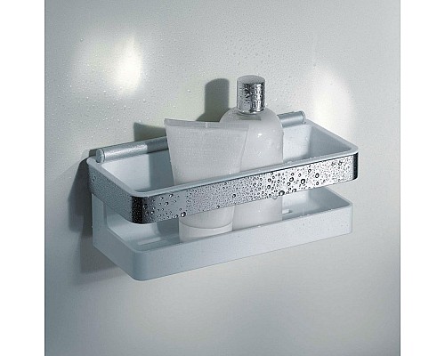 Полка корзина Keuco Collection Moll 12758 010001 Хром Антрацит